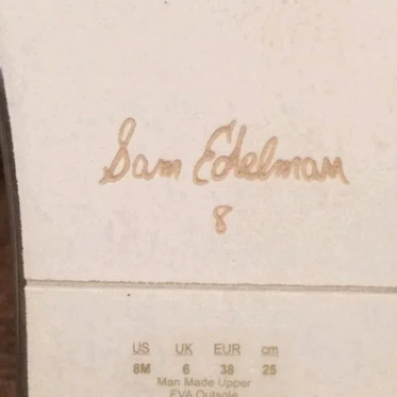 NEW Sam Edelman Luciana Semi-Opaque Slide Sandals - Picture 6 of 8